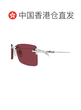 1h可退 香港直邮Gucci 古驰 女士 GG1941S col. 003 银色太阳眼镜