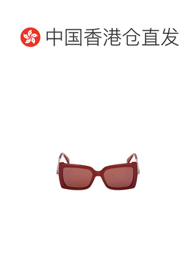 香港直邮MaxMara 麦斯玛拉 女士 MM0166 female 光泽酒红色太阳眼