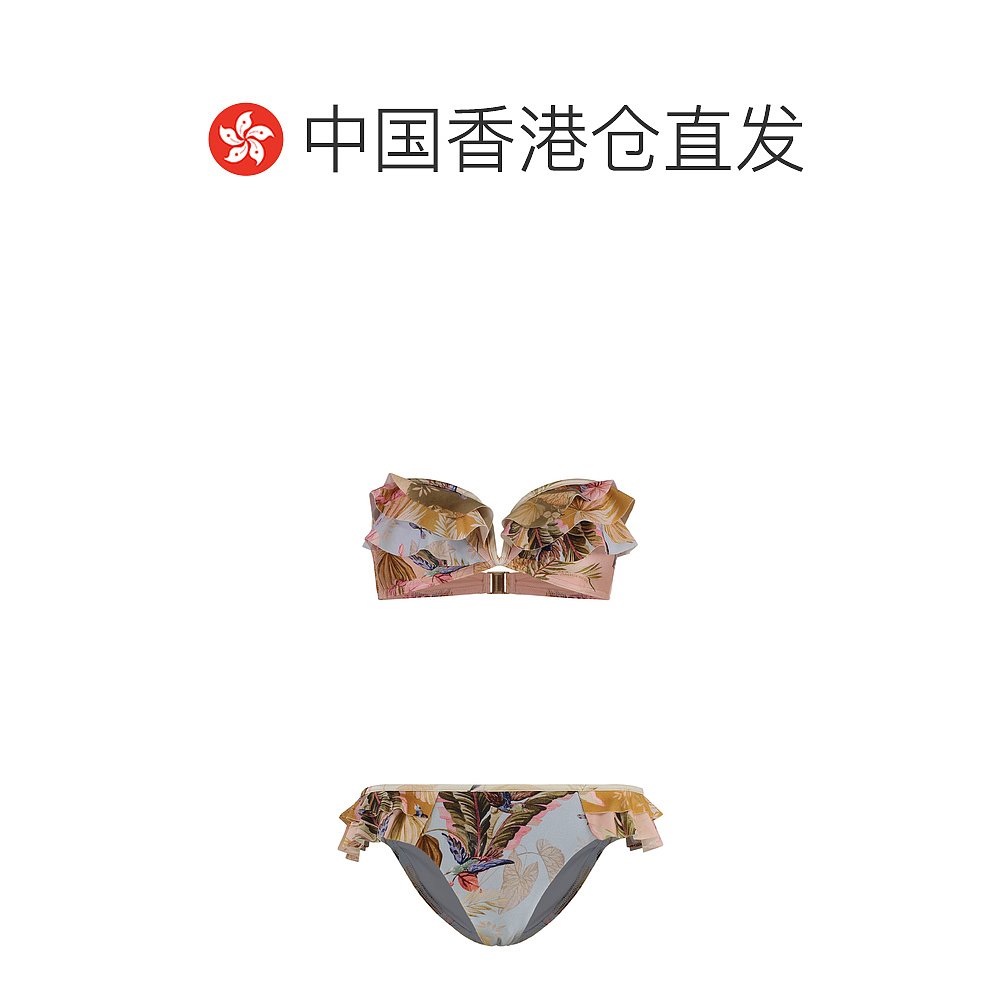香港直邮ZIMMERMANN 女士 印花泳装 4632WSS253 colorful花色 舒 - 图1