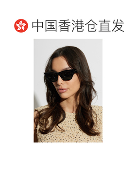 香港直邮JIMMY CHOO 女士太阳镜 0JC5035B0500087 CO 黑色 Sungla
