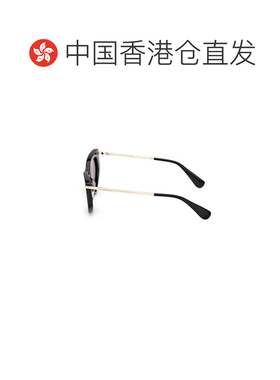 香港直邮MAX MARA 女士眼镜 MM010001A AW2024 灰色 徽标太阳镜