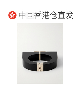 1h可退 Tom Ford 汤姆 福特 女士 Plexiglas® 镀金手镯 J配饰