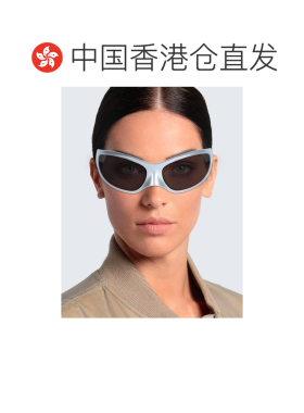 1h可退 香港直邮Balenciaga 巴黎世家 女士 太阳眼镜 grey灰色 舒