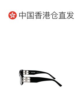 1h可退 香港直邮Balenciaga 巴黎世家 女士 徽标镜腿太阳镜 BB009
