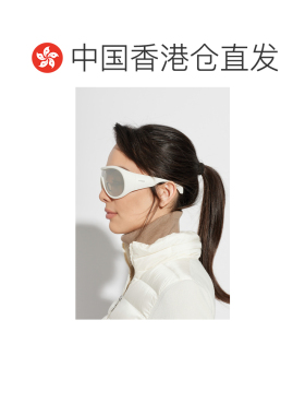 香港直邮MONCLER 男士太阳镜 0ME8004050028V CO 白色 Cloche sun