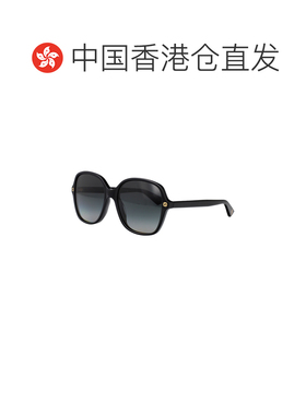 1h可退 香港直邮Gucci 古驰 女士 大方形框太阳眼镜 GG0092S配饰