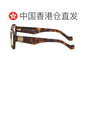 1h可退 香港直邮LOEWE 罗意威 女士 棕色 Anagram 眼镜 LW50113I5