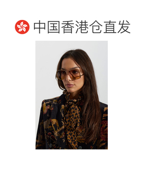 香港直邮CHLOÉ 女士太阳镜 CH0404S0004 CO 黄色 Sunglasses