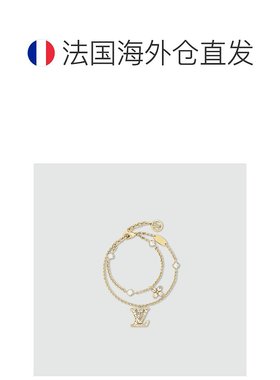 自营1h可退 欧洲直邮LV/路易威登 女士金色金属手链新款