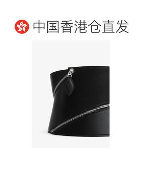 香港直邮Alaia 拉链腰带 AA1C038GCA339牛皮腰封 【付后1h可退】