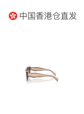 香港直邮Prada 普拉达 女士 Eyewear 椭圆形镜框太阳镜 PRD02S