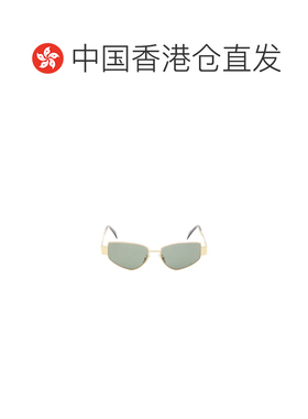 1h可退 香港直邮CELINE 25FW Triomphe Metal 徽标太阳镜 Women