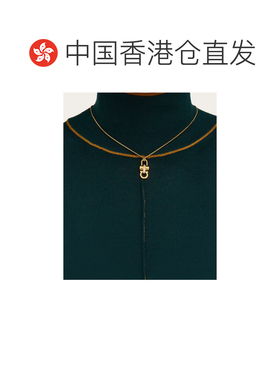 1h可退 香港直邮FERRAGAMO/菲拉格慕 25FW 锁吊坠项链 Women