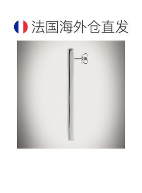 自营欧洲直邮GUCCI古驰 Primavera钯金黄铜雕刻Logo长款耳坠男女