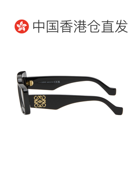 1h可退 香港直邮LOEWE 罗意威 女士 黑色太阳镜 LW40101IW4601A19