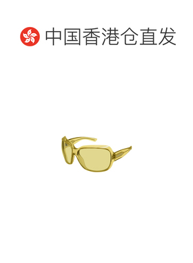 香港直邮GUCCI 女士眼镜 GG2176S003 AW2026 黄色 全框太阳镜