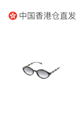 1h可退 香港直邮Gucci 古驰 女士 黑色太阳眼镜 859520J1691