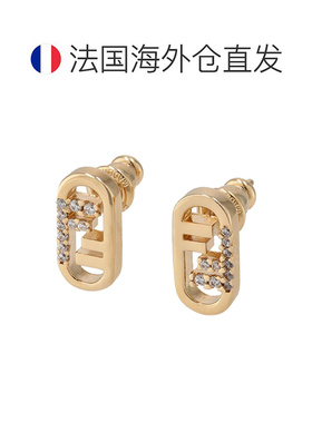 1h可退 欧洲直邮芬迪(FENDI) O’Lock耳环新款耳钉