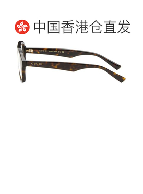 1h可退 香港直邮Gucci 古驰 女士 棕色 Simple Fit Optical Frame