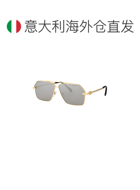 香港直邮VERSACE 男士太阳镜 0VE228410026G AW2025 金色 0VE2284