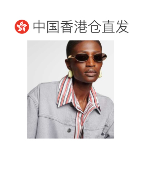 香港直邮Bottega Veneta 葆蝶家 女士 Sardine 椭圆形太阳眼镜