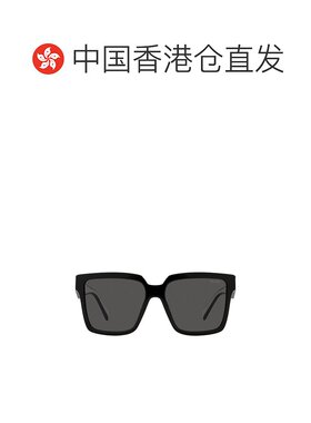 1h可退 香港直邮Prada 普拉达 女士 徽标太阳镜 PR24ZS black黑色