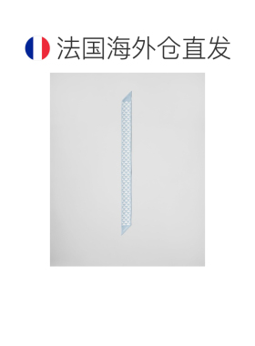 欧洲直邮自营PRADA普拉达 女士天蓝色/白色丝质印花领带