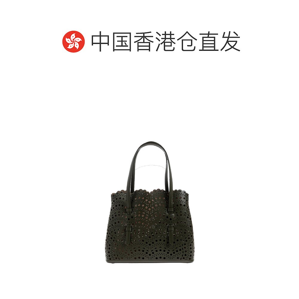 香港直邮Alaia 双提手手提包 AA1S06725C0A44 - 图1