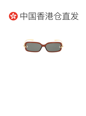 香港直邮Bottega Veneta 葆蝶家 女士 Eyewear 矩形框太阳镜 BV14