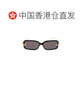 1h可退 Bottega Veneta 葆蝶家 女士 Eyewear 矩形框太阳镜 BV143