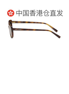 1h可退 香港直邮Saint Laurent 圣罗兰 女士 棕色 SL 822 太阳镜