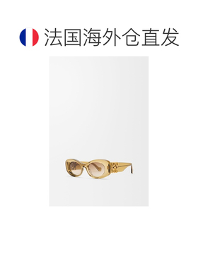 自营1h可退 欧洲直邮Loewe罗意威 Anagram系列女士透明橄榄绿醋酸
