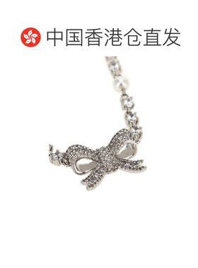 香港直邮Self-Portrait 女士 'Crystal Bow' 珍珠项链 AW26604NSL