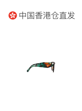1h可退 香港直邮Prada/普拉达 25FW 玳瑁纹徽标平光镜 Women