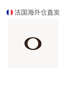 自营欧洲直邮YSL圣罗兰 Blade女士深咖色/铜色皮革金属手镯