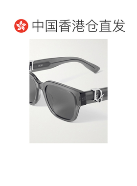 1h可退 香港直邮DIOR 迪奥 男士 Oblique S1I 方形醋纤太阳眼镜 D