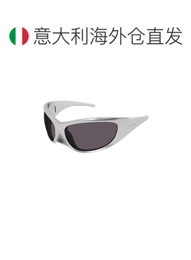 1h可退 欧洲直邮BALENCIAGA 女士眼镜 BB0252S005 AW2025 灰色 Su