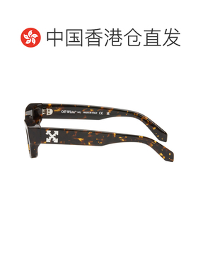 香港直邮off-white 男士 棕色 Honolulu 太阳镜 OW10506064546064