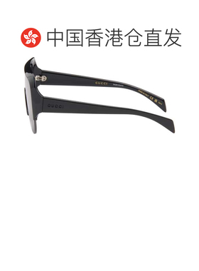 香港直邮Gucci 古驰 男士 黑色太阳镜 GG2023S001BLACKBLACKGREY