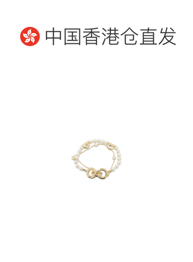 1h可退 香港直邮Salvatore Ferragamo 菲拉格慕 女士 双珠串珍珠