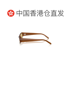香港直邮MIU MIU 女士眼镜 MUB07S22I10R SS2026 棕色 半框太阳镜
