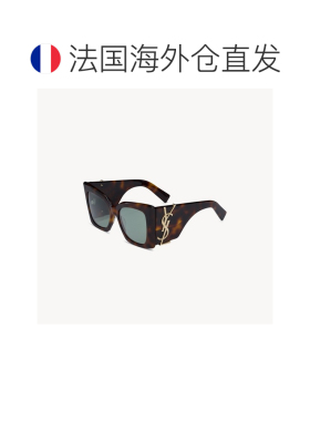 自营欧洲直邮YSL圣罗兰 BLAZE系列SL M119中哈瓦那色/浅金色醋酸