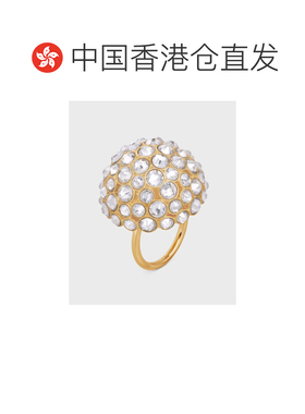 香港直邮CELINE 女士戒指 461LX6BRS35OR SS2026 金色 HEIRLOOMS