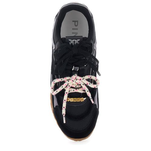 香港直邮Pinko 品高 女士 Yulia 01 系带运动鞋 SS0185P076 - 图2