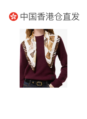 Burberry 方形印花丝巾 81320651博柏利围巾方巾 【付后1h可退】