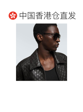 1h可退 香港直邮Gucci 古驰 男士 马衔扣飞行员太阳眼镜