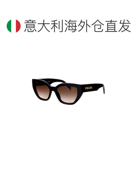 1h可退 欧洲直邮PRADA 女士眼镜 0PRA09S1AB0A6 AW2025 黑色 0PR