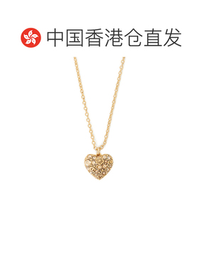 香港直邮COACH 女士项链 541359GLD110 AW2025 金色 项链耳环套装