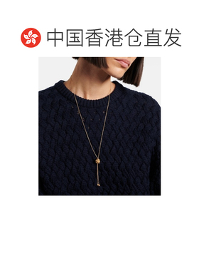 香港直邮Bottega Veneta 葆蝶家 女士 打结镀金银色项链