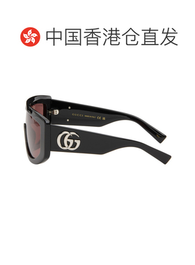 1h可退 香港直邮Gucci 古驰 女士 黑色太阳镜 GG1950S002002BLACK
